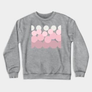 Pink Dots Crewneck Sweatshirt